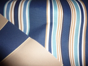 blog - striped fabric